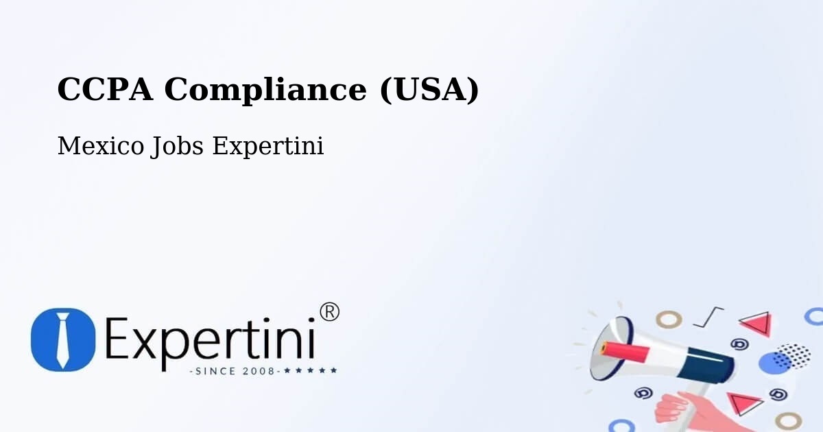 CCPA Privacy Rights & Compliance Notice – Bachoco - Mexico Jobs Expertini