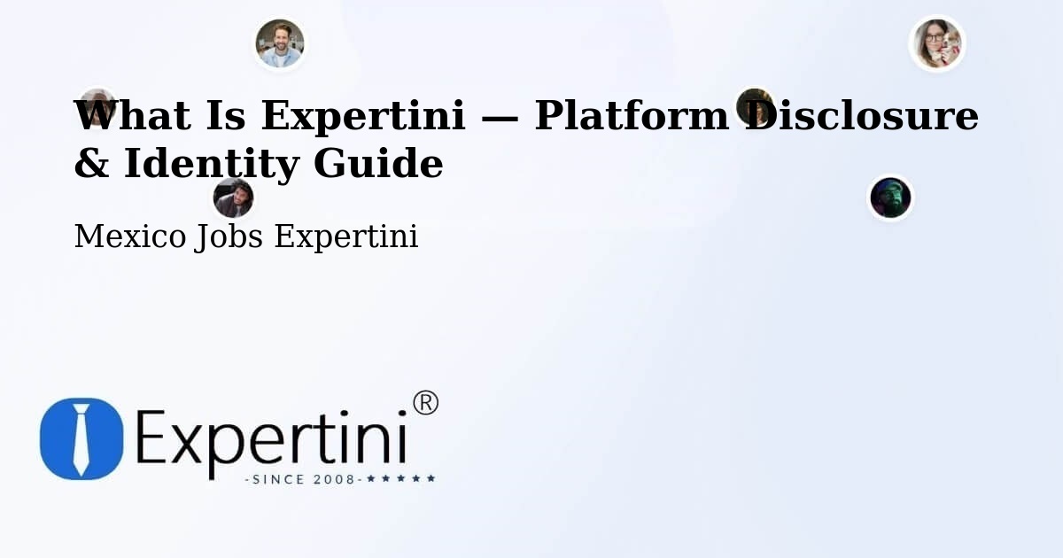 What Is Expertini — Platform Disclosure & Identity Guide – Bachoco